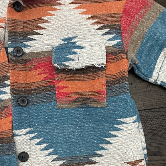 Multicolor Patterned Jacket - Picture 5 of 11